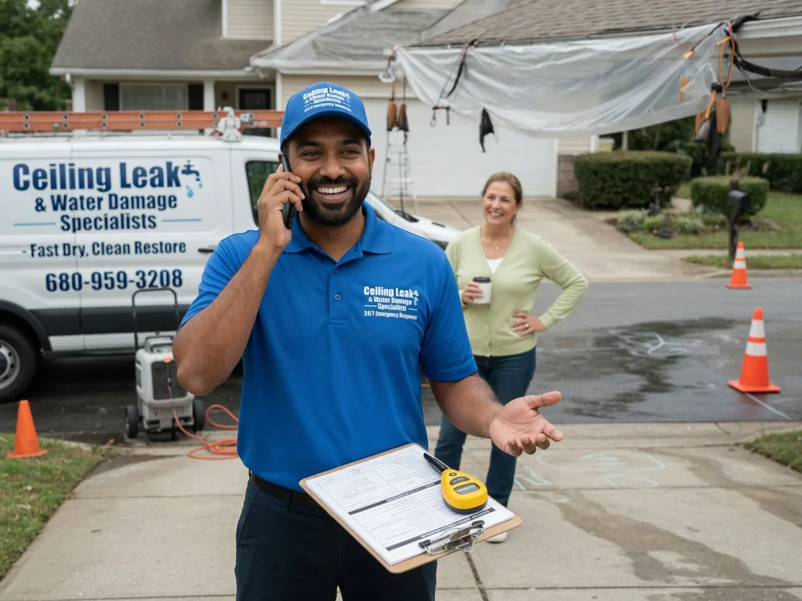 Ceiling Leak Cleanup Tijeras, NM FAQs